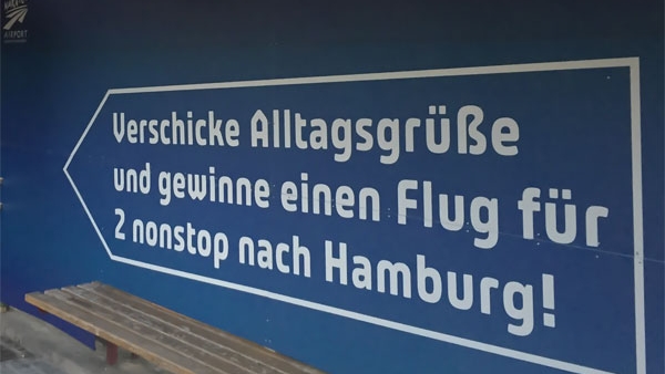 Flughafen Klagenfurt Alltagsgrüße