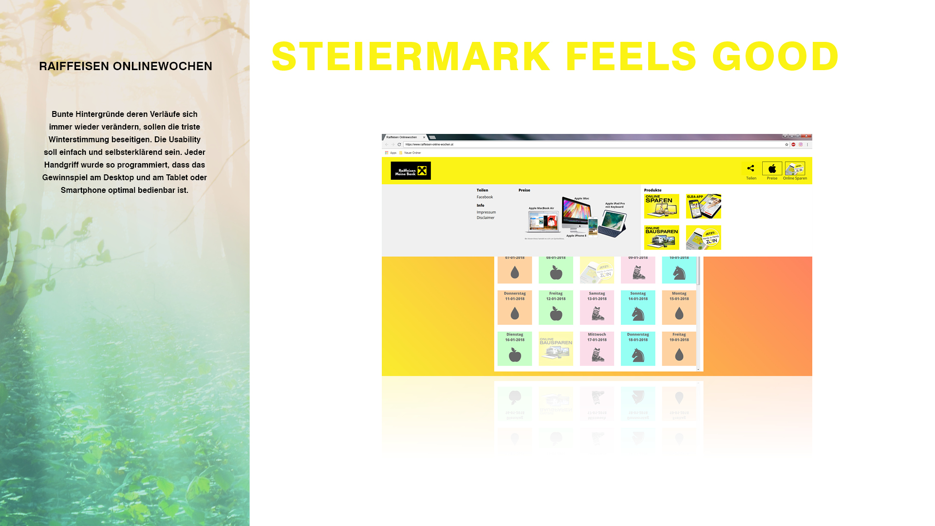 Onlinekampagne „Steiermark feels good“