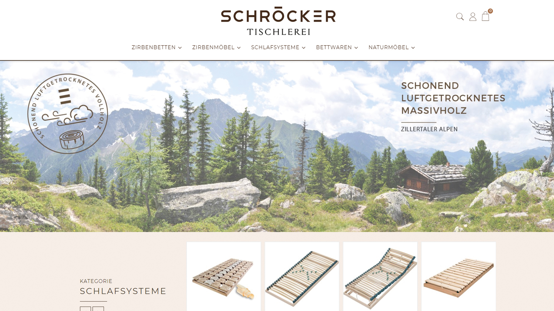 Schröcker Tischlerei - Designe deine Naturmöbel